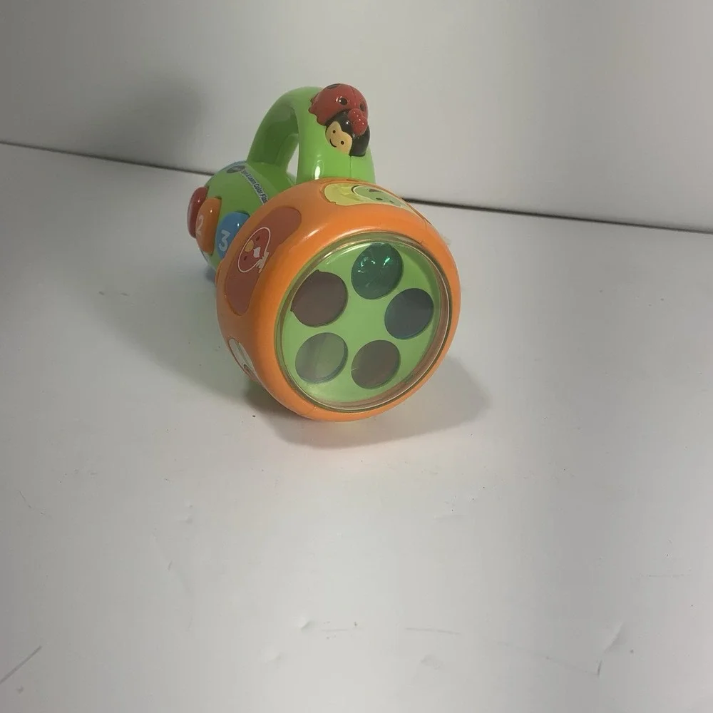 VTech Spin And Learn Color Flashlight‎ - Lights & Sounds Toy Toddler Infant Used